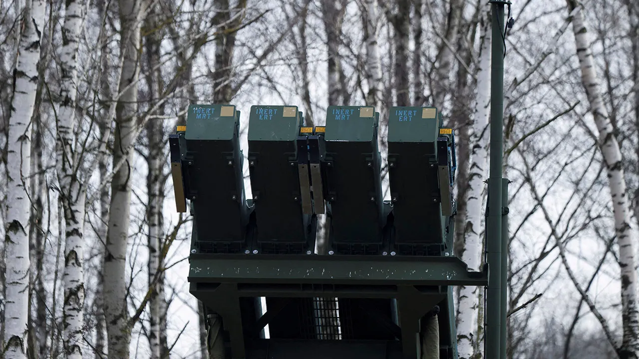 Surface-to-air missile launcher of the Patriot system, newly added to the Integrated Battle Command System (IBCS) stands at an army base in Sochaczew, Poland, December 18, 2024. REUTERS/Kuba Stezycki/File Photo