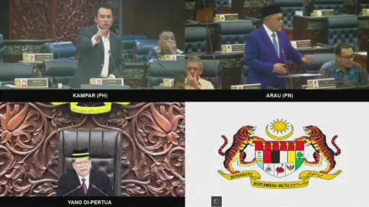 screengrab parlimen