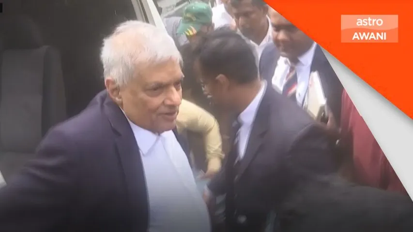 Bekas Presiden Sri Lanka Ranil Wickremesinghe ditahan