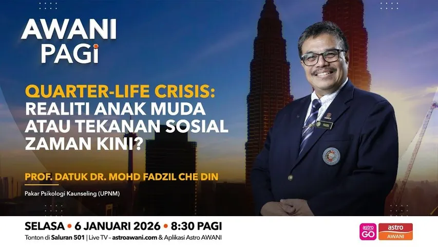 AWANI Pagi: Quater-life crisis | Realiti anak muda atau tekanan sosial zaman kini?