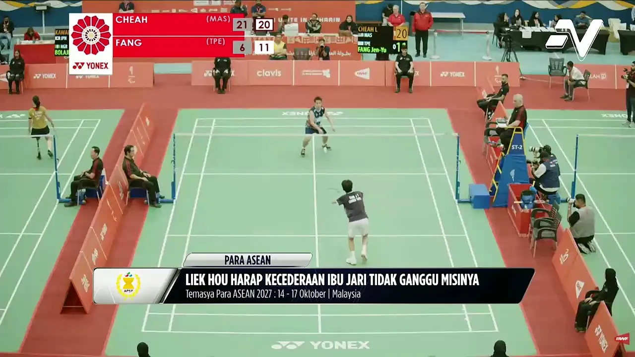 Cheah Liek Hou harap kecederaan ibu jari tidak ganggu misinya