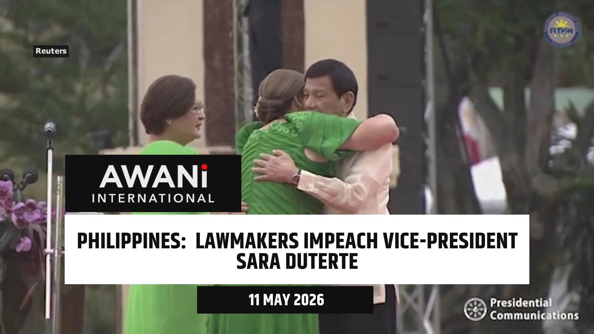 Philippine lawmakers impeach VP Sara Duterte, set stage for Senate trial