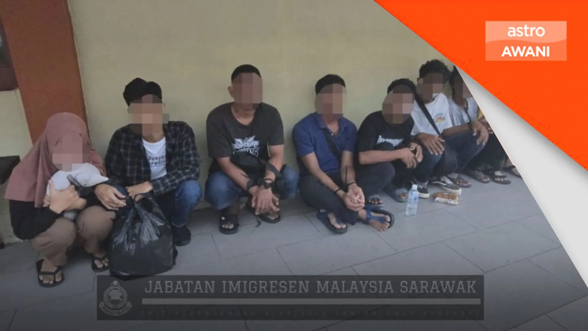 81 warga asing ditahan di Sibu dan Selangau