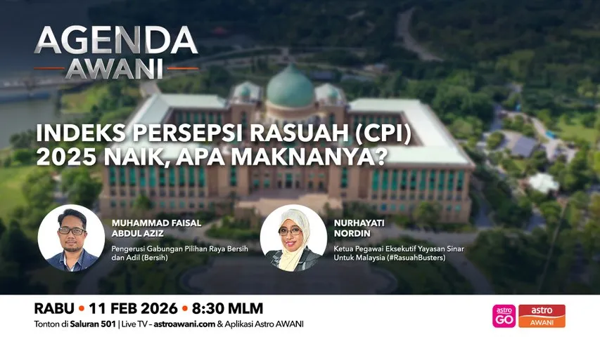 Agenda Awani: Indeks persepsi rasuah (CPI) naik, apakah maknanya?