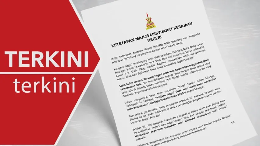 [TERKINI] Selangor henti beri lesen, ladang sedia ada ditutup berperingkat
