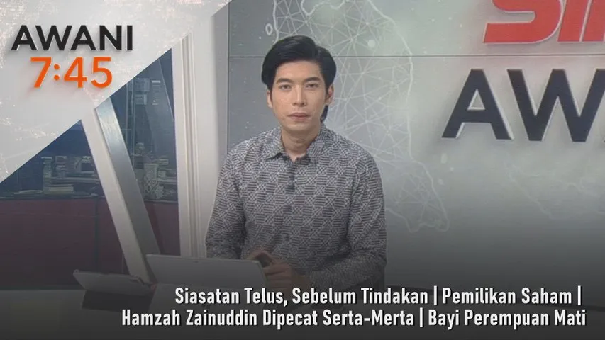 AWANI 7:45 [13/2/2026] – Laporan berita padat dan ringkas #AWANI745 bersama Irfan Faruqi