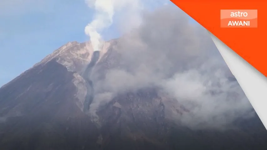 Gunung Semeru meletus lima kali, aliran piroklas cecah 3 kilometer