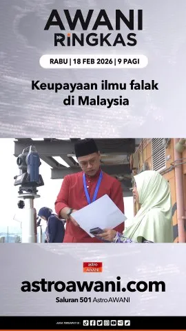 #AWANIRingkas 18 Februari 2026 | 9AM