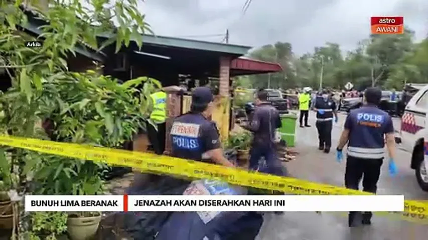 Jenazah lima sekeluarga akan diserahkan hari ini