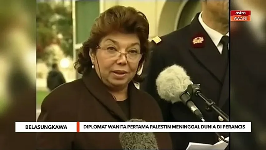 Diplomat wanita pertama Palestin meninggal dunia di Perancis