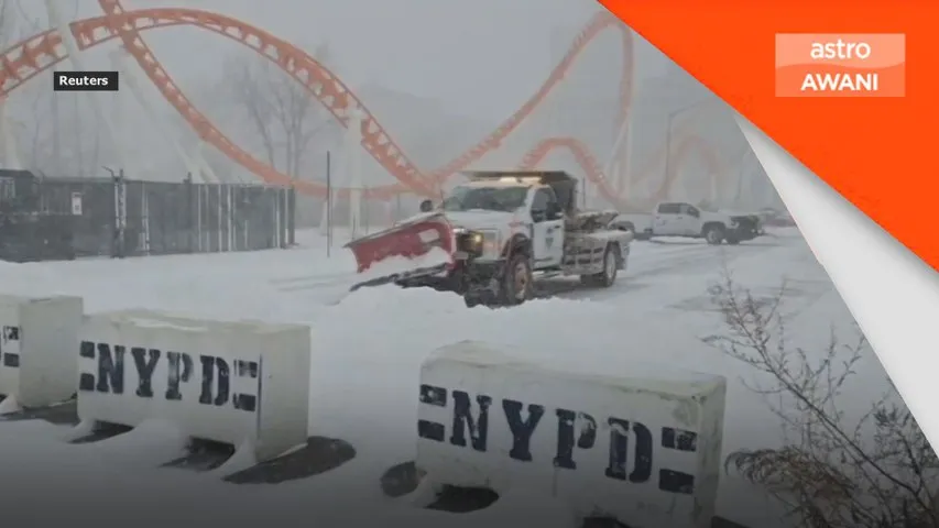 New York bersedia hadapi ribut salji kuat