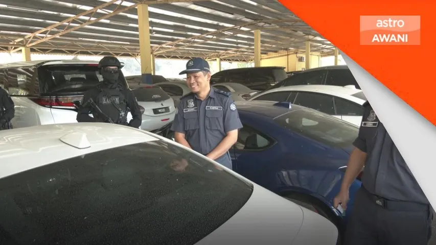 42 kenderaan import pelbagai jenama dirampas