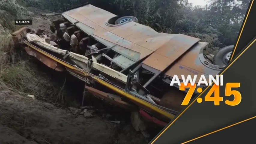 19 maut, 24 cedera bas terjunam dalam sungai di Nepal