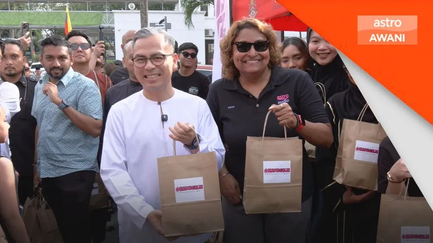 Astro rai 30 tahun dengan agihan Bubur Lambuk