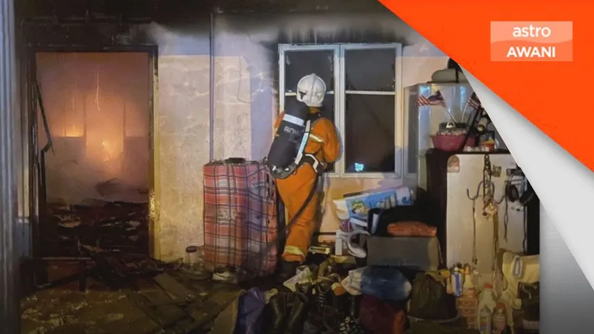 Warga emas OKU maut dalam kebakaran