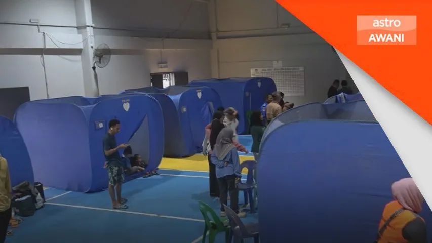 Mangsa banjir di Sabah meningkat kepada 7,444 orang pagi ini