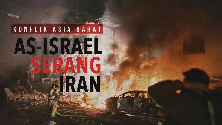[INFOGRAFIK] Konflik Asia Barat: Israel Serang Iran