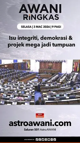 #AWANIRingkas 3 Mac 2026 | 9AM