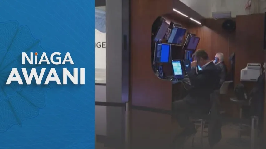 Saham AS jatuh akibat konflik