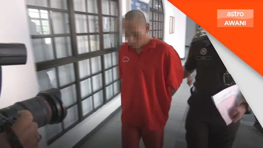 Rogol, liwat anak, Pengawal keselamatan dipenjara 21 tahun, 24 sebatan