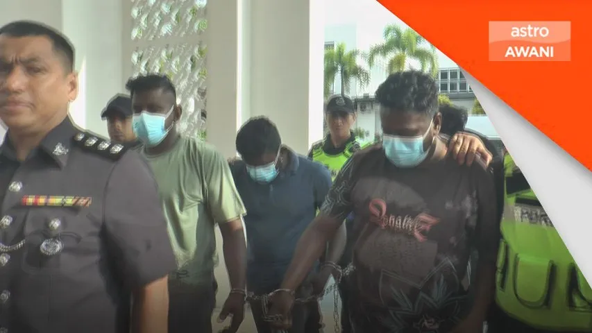 Tiga sekawan nafi bergaduh di Balai Polis Meru
