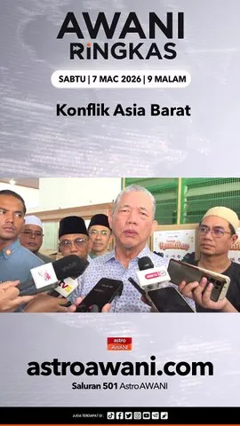 #AWANIRingkas 7 Mac 2026 | 9PM