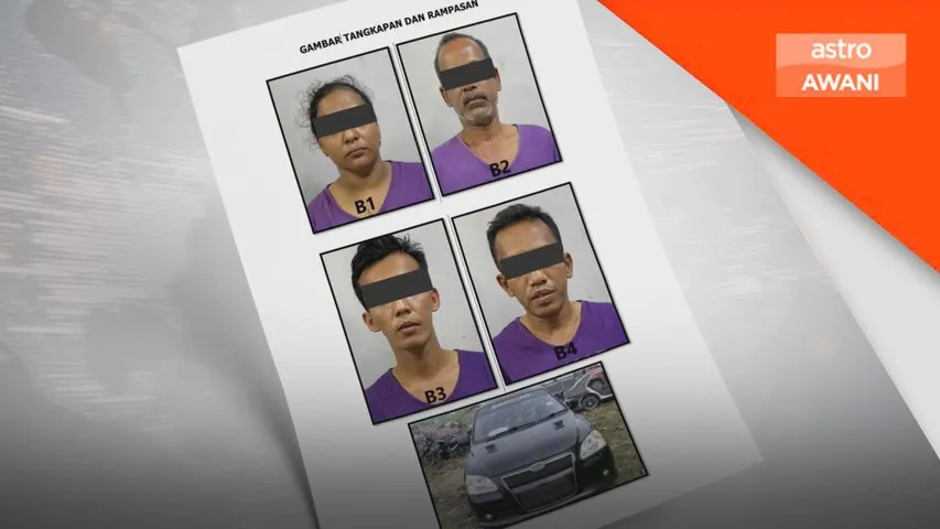 Wanita dan bapa angkat antara empat ditahan ugut warga asing