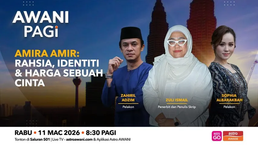 AWANI Pagi: Amira Amir | Rahsia, Identiti & Harga Sebuah Cinta