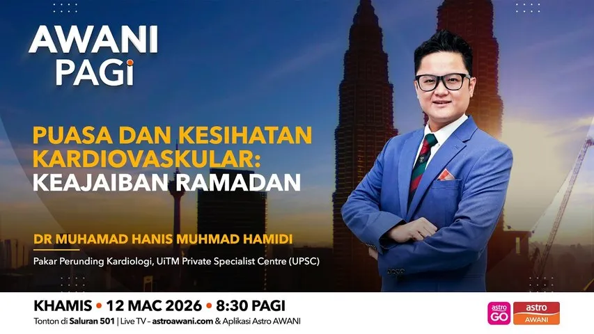 AWANI Pagi: Puasa dan kesihatan kardiovaskular | Keajaiban Ramadan