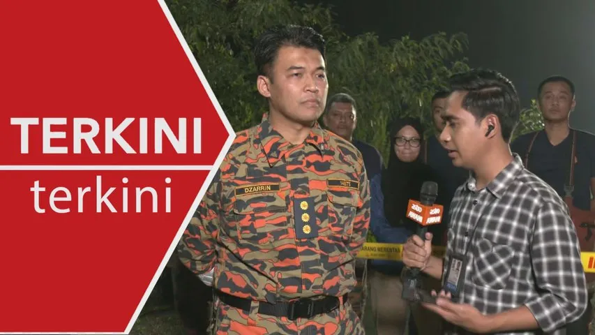 Perkembangan kebakaran hutan bukit berhampiran Puncak Jalil