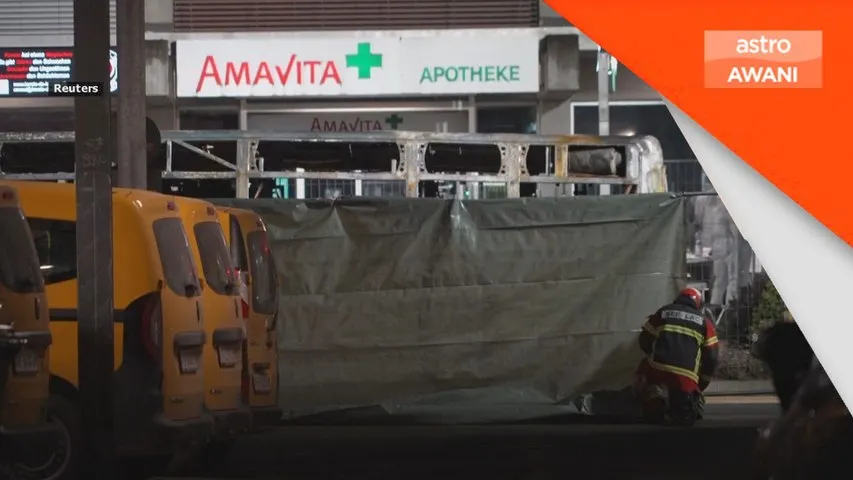 6 maut, 4 cedera bas awam terbakar di Switzerland