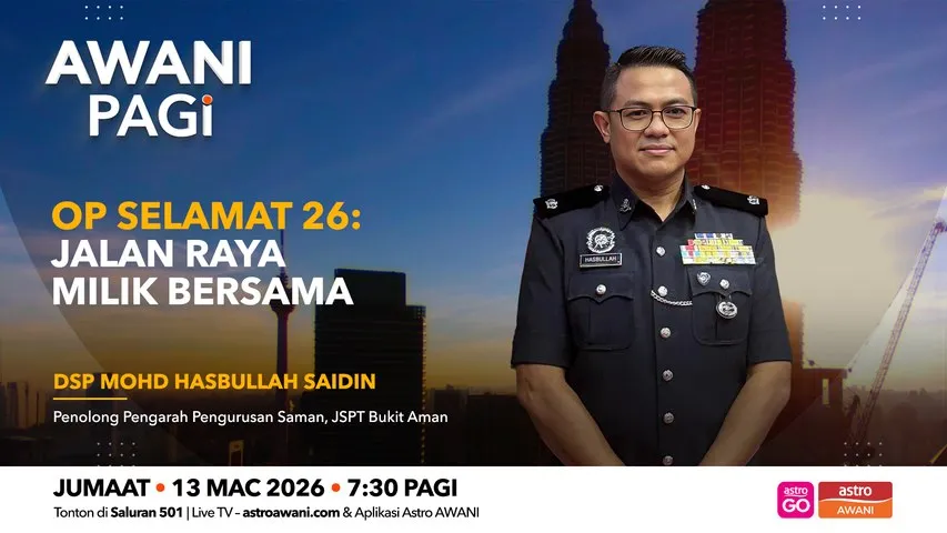 AWANI Pagi: Op Selamat 26 | Jalan raya milik bersama