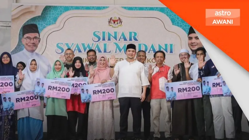 Seramai 3,000 penerima nikmati sumbangan Sinar Syawal MADANI