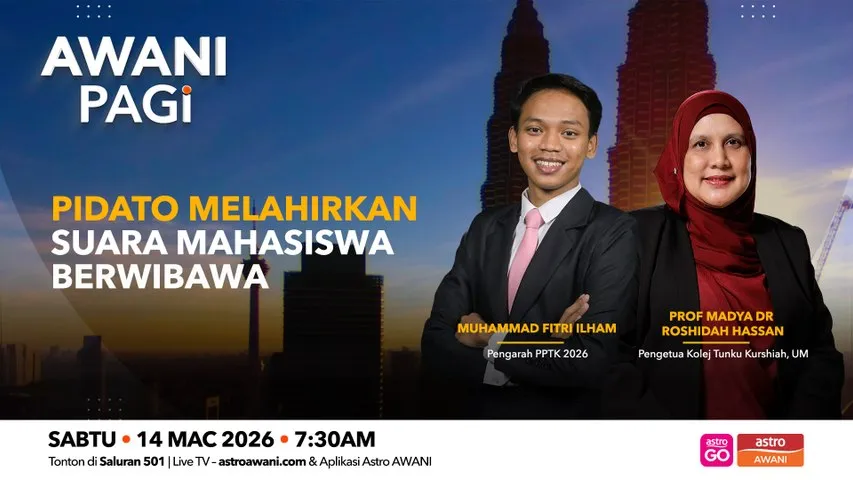 AWANI Pagi: Pidato melahirkan suara mahasiswa berwibawa