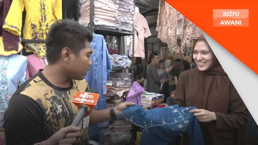 Reaksi pengunjung dan peniaga di Bazar Aidilfitri Jalan TAR