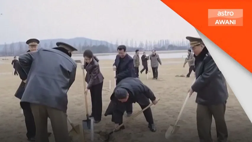 Kim Jong Un, anak perempuan sertai aktiviti tanam pokok