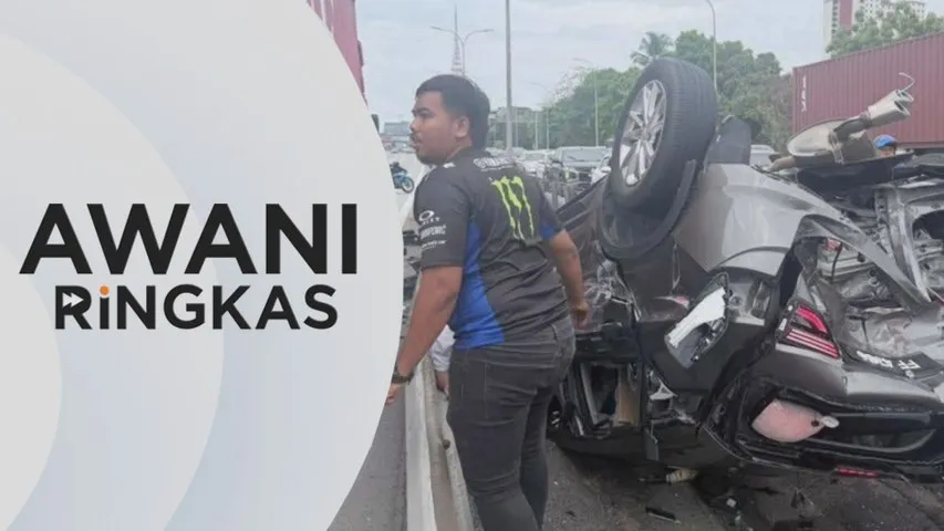 AWANI Ringkas: Pemandu treler positif dadah ditahan rempuh tiga kereta