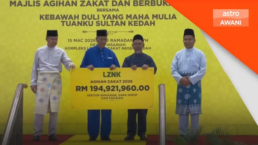 Sultan Sallehuddin sampaikan agihan zakat Kedah 2026