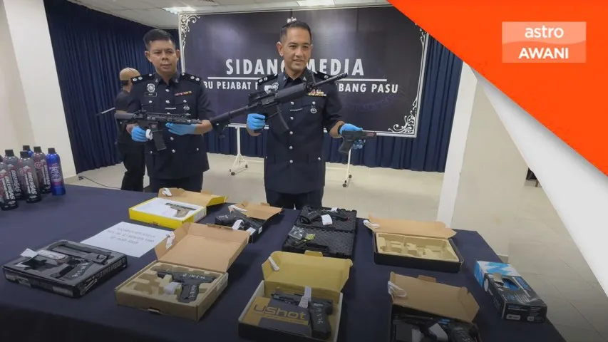 Jurutera, rakan gagal seludup senjata tiruan dari Hatyai