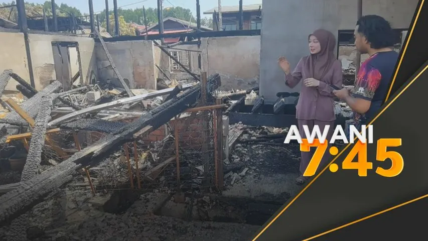 Aidilfitri suram, rumah lima keluarga hangus