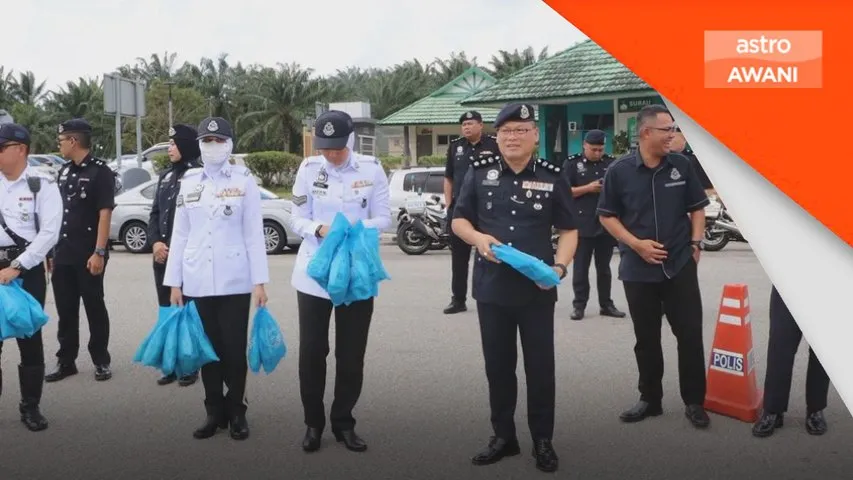 2,018 anggota polis Johor ditugaskan sepanjang Op Selamat