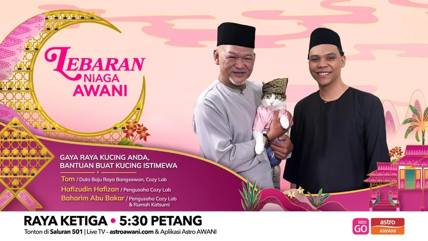 Lebaran Niaga AWANI: Gaya raya kucing anda, bantuan buat kucing istimewa