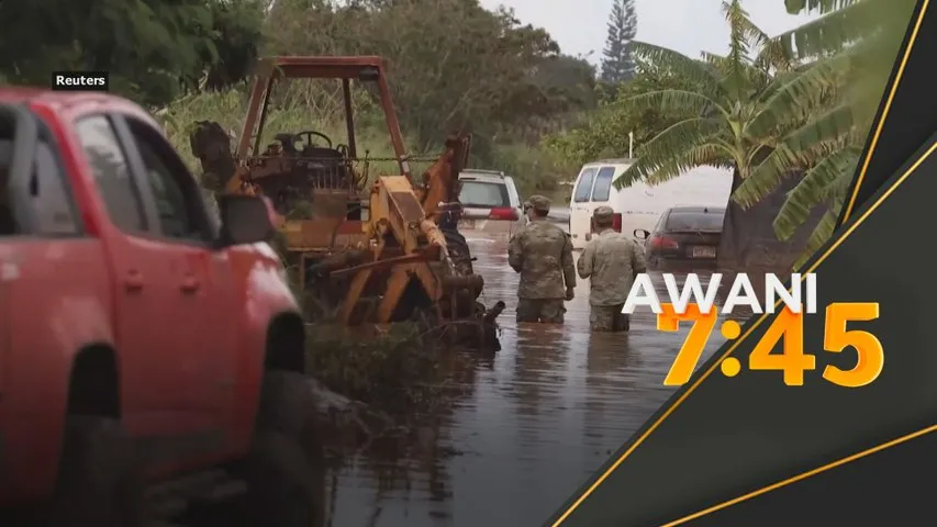 Banjir kilat Oahu cetus operasi menyelamat besar-besaran