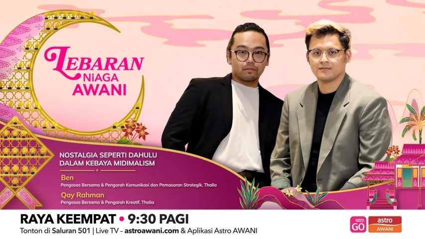 Lebaran Niaga AWANI: Nostalgia ‘Seperti Dahulu’ dalam Kebaya Midimalism