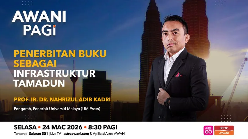 AWANI Pagi: Penerbitan buku sebagai infrastruktur tamadun