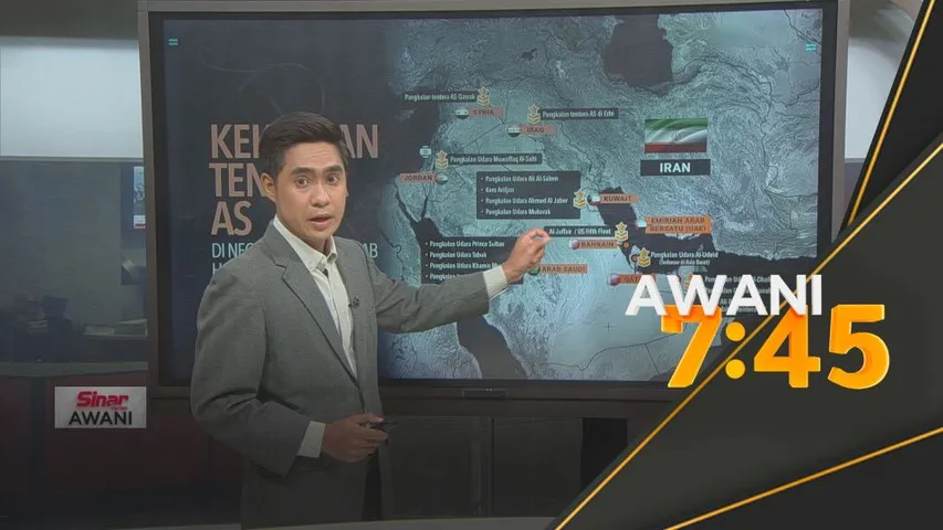 Jumlah kekuatan tentera AS di negara-negara Arab hadapi Iran