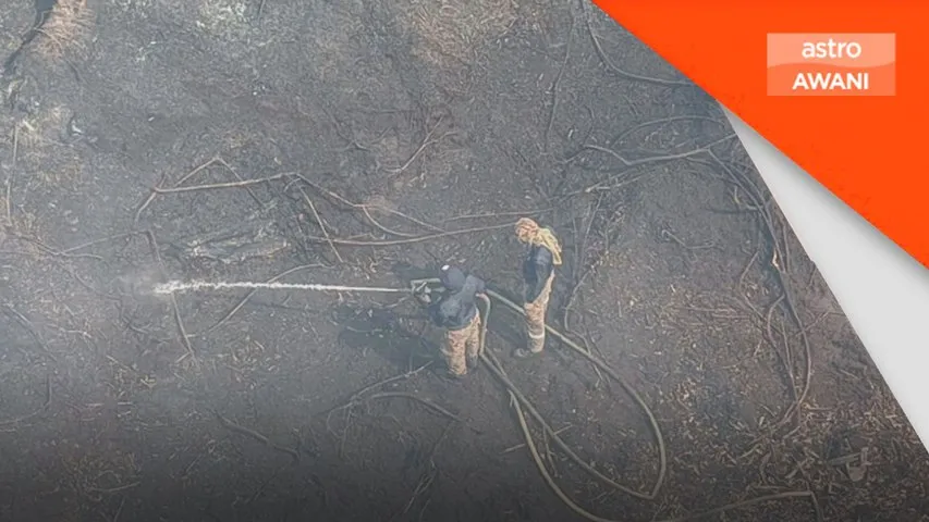 150 hektar ladang kelapa sawit di Nenasi terbakar