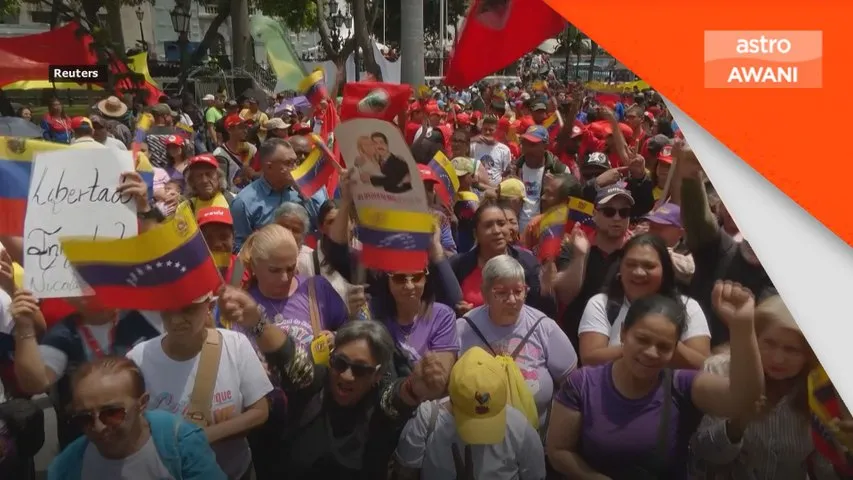 Solidariti penyokong Maduro di Caracas