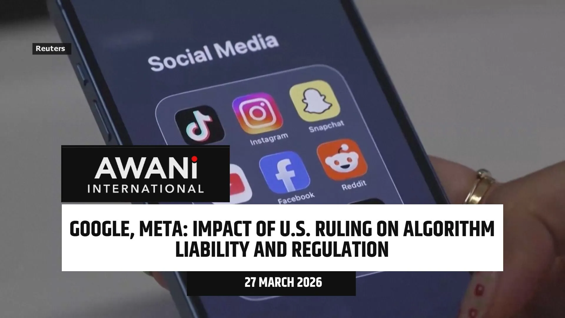 Impact of U.S. ruling on algorithm liability and regulation