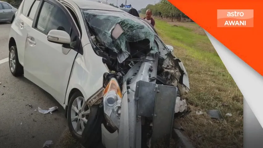 Lelaki maut, kanak-kanak lapan tahun parah di Tangkak